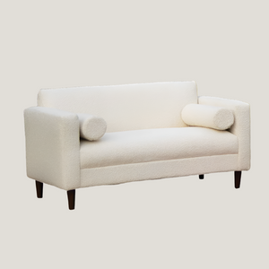 Two seater Boucle couch