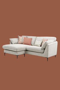 Bachelor L shape Boucle couch