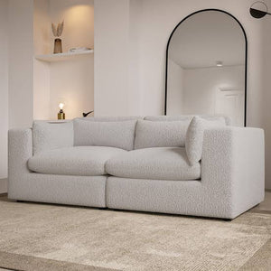 Deneo Two seater boucle couch 🔥Black Friday🔥