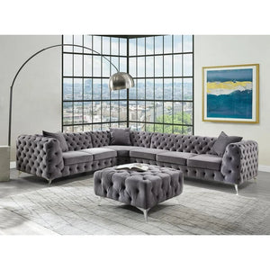 Mahachi corner couch plus ottoman