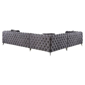 Mahachi corner couch plus ottoman