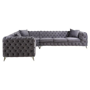 Mahachi corner couch plus ottoman