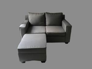 Classic Two seater + Free Ottoman