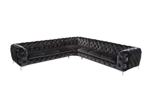 Pierre Chesterfield Corner Couch