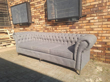 Load image into Gallery viewer, Three Seater Chesterfield
