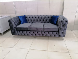 Three Seater Full buttoned