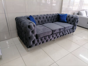 Three Seater Full buttoned