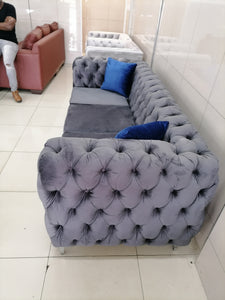 Three Seater Full buttoned